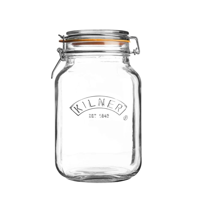 Kilner beugelbokaal vierkant 1,5 liter - Ø 85 mm 