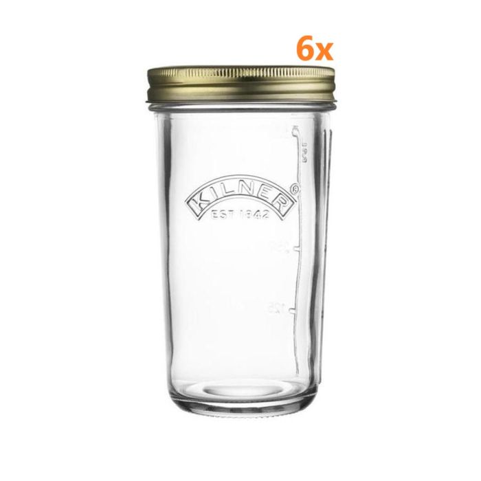 Kilner weckpot wide mouth - 500 ml (6 stuks) 
