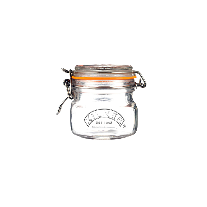 Kilner beugelbokaal vierkant - 250 ml 