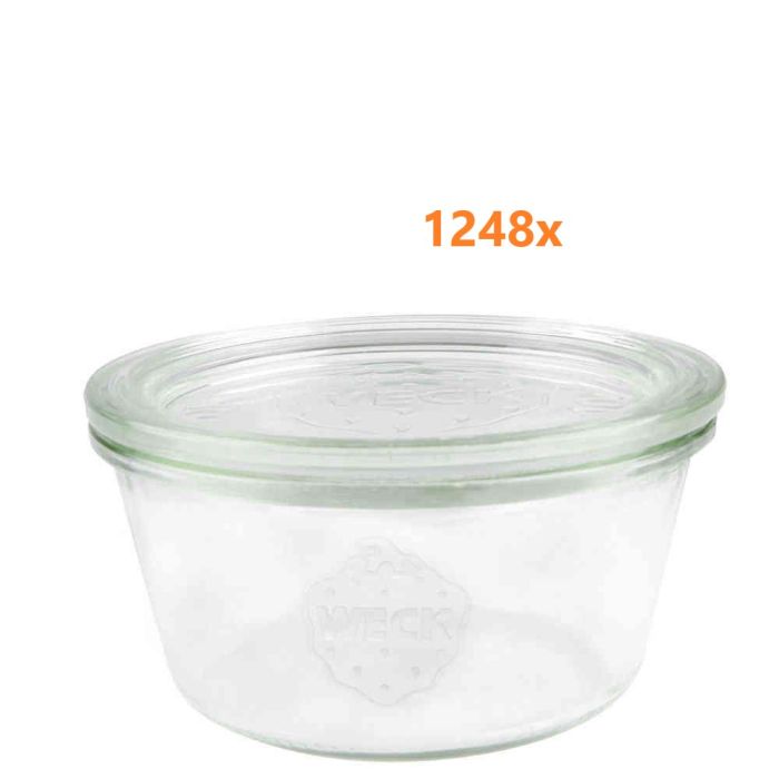 WECK Stortglas 290 ml laag (1248 stuks) 