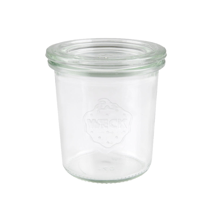 WECK Stortglas 140 ml - Ø 60 mm - met glasdeksel 