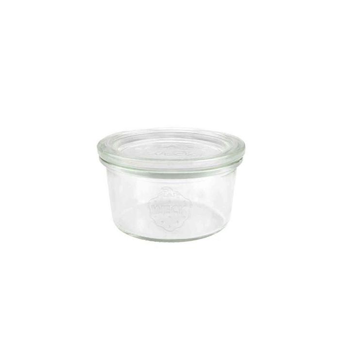 WECK Stortglas 165 ml - Ø 80 mm - met glasdeksel 