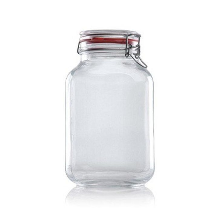 Fido beugelbokaal vierkant 3 liter - Ø 90 mm 