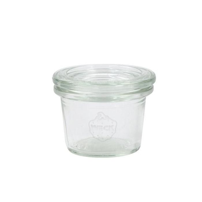 WECK Stortglas 35 ml - Ø 40 mm - met glasdeksel 