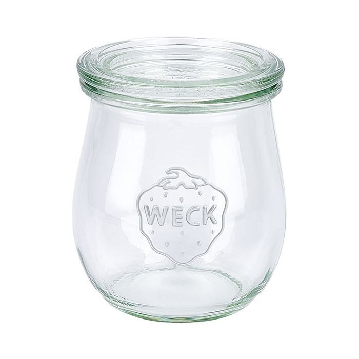 WECK Tulpglas 220 ml - Ø 60 mm - met glasdeksel 