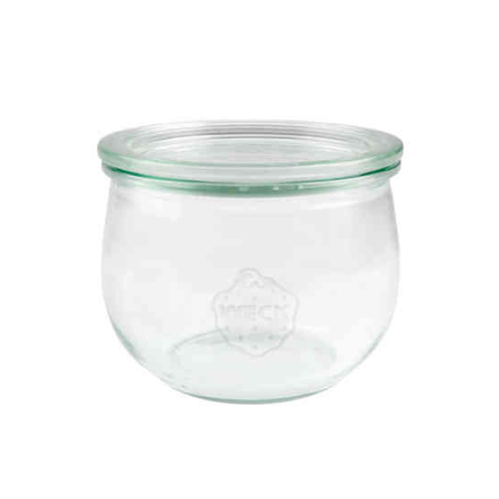 WECK Tulpglas 580 ml - Ø 100 mm - met glasdeksel 