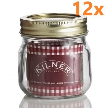 Kilner weckpot met schroefdeksel - 250 ml (12 stuks) 