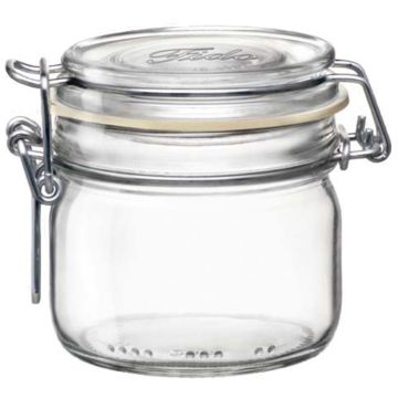 Fido vierkanten beugelbokaal 125 ml - Ø 70 mm 