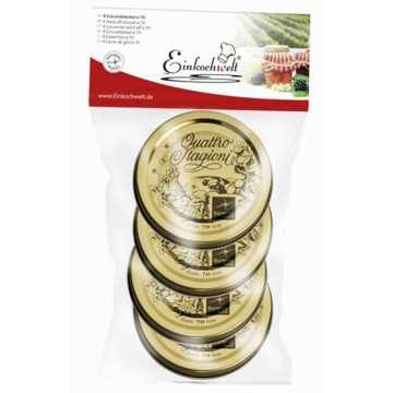 Quattro stagioni jampotdeksels Ø 70 mm (4 stuks) 