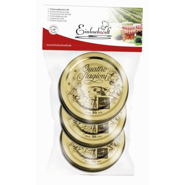 Quattro stagioni jampotdeksels Ø 86 mm (3 stuks) 