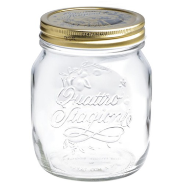 Quattro stagioni jampot 700 ml - met schroefdeksel 