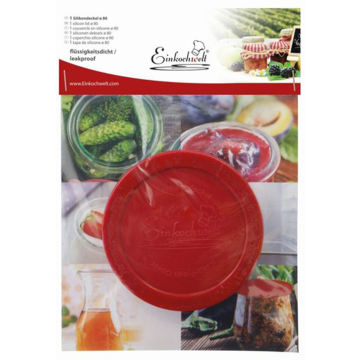 WECK silicone deksel - Ø 80 mm (1 stuk) 