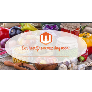 Cadeaubon WECKENonline 15 euro 
