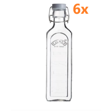 Kilner fles met kunststoffen beugelsluiting - 300 ml (6 stuks) 