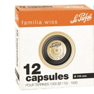 Le Parfait capsules - Familia Wiss Ø 110 mm (12 stuks) 
