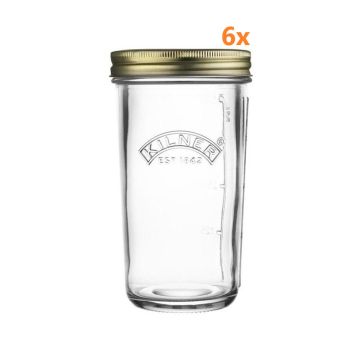 Kilner weckpot wide mouth - 500 ml (6 stuks) 