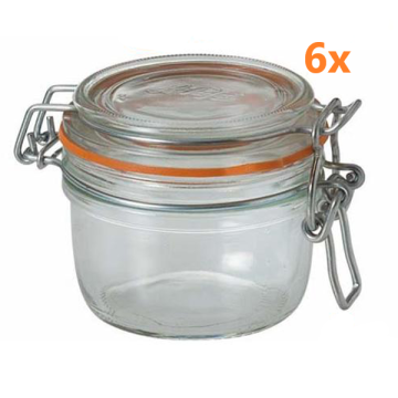Le Parfait weckpot 125 ml - Ø 70 mm (6 stuks) 