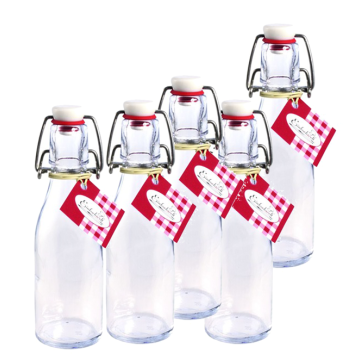 Einkochwelt - 12 flessen - 200 ml - rond - met beugelsluiting - per pallet - 84 dozen 