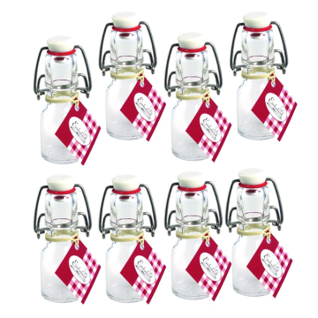 Einkochwelt - 12 flessen - 50 ml - rond - met beugelsluiting - per pallet - 252 dozen 