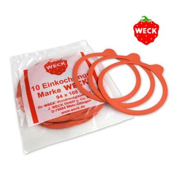 WECK Inmaakringen Ø 100 mm - 94 x 108 mm (10 stuks) 