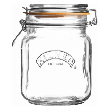 Kilner beugelbokaal vierkant 1 liter - Ø 85 mm 