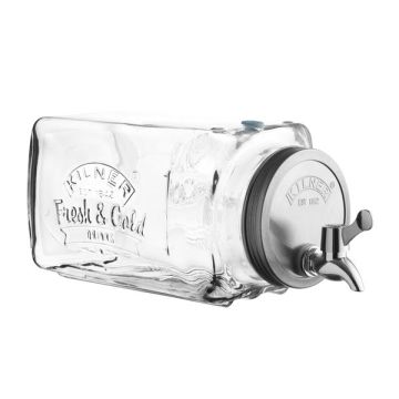 Kilner drankdispenser vierkant - 3 liter 