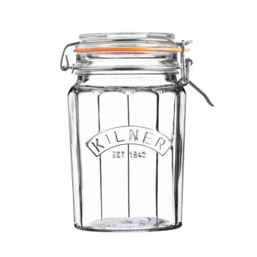 Kilner beugelbokaal met facetten - 950 ml 