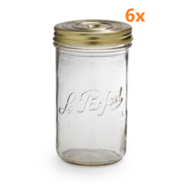 Le Parfait Familia Wiss conserveerpot 1500 ml (6 stuks) 