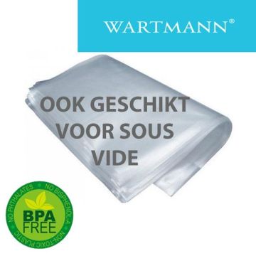 Vacuumzakken sous vide 15 x 25 cm WARTMANN- 50 stuks met microstructuur 