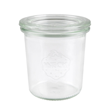 WECK Stortglas 140 ml - Ø 60 mm - met glasdeksel 