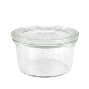 WECK Stortglas 165 ml - Ø 80 mm - met glasdeksel 