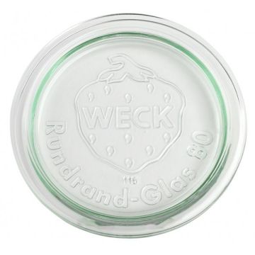 WECK glasdeksel - Ø 80 mm 