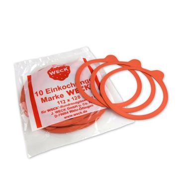 WECK Inmaakringen Ø 120 mm - 112 x 128 mm (10 stuks) 