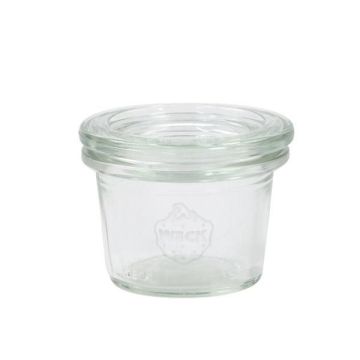 WECK Stortglas 35 ml - Ø 40 mm - met glasdeksel 