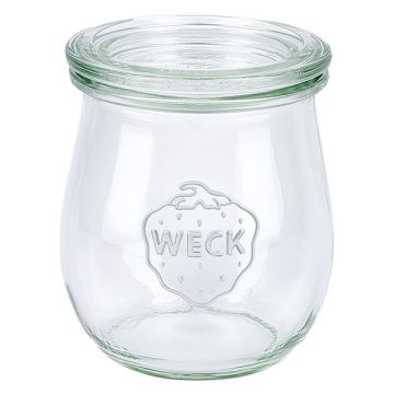 WECK Tulpglas 220 ml - Ø 60 mm - met glasdeksel 